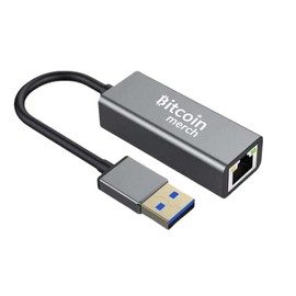 BitcoinMerch.com - Adaptador de Internet Ethernet USB para actualización de Mars Lander