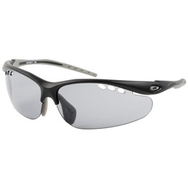 L-Balance Eyes LBR-325-4 Men's Sports Sunglasses, Lightweight, Elastic Frame, Black