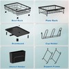GAOKASE 2 Tiers Dish Drying Rack, Space-Saving Dish Racks for