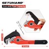 GETUHAND 10-Inch Self-Adjusting Rapid Grip Pipe Wrench, Ratchet Plumbing Wrench,