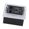 Table Connection Box Conference Room Countertop Desktop Socket Electrical Outlet