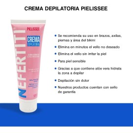 Crema Depilatoria Para Con Aloevera Piel Sensible En Minutos