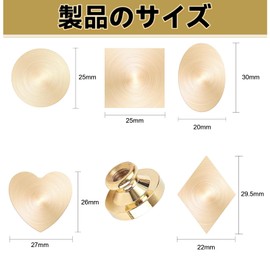 DELUXEFOX Sealing Stamp Head Plain 0.8 x 1.2 inches (20 x 30 mm), Single Item, Brass Sealing Head, Sealing Stamp, Sealing Sealing Stamp, Sealing Sealing Stamp, Sealing Sealing Stamp, Replacement Part