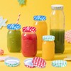 Glavatrix Stainless Steel MASON JAR Lids,16 Pack Regular Mouth Mason