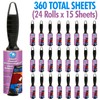 Travel Mini Lint Rollers 24-Pack – Made in USA –