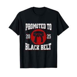 2025 Black Belt Achievement Tang Soo Do Karate Taekwondo T-Shirt