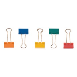 Q Connect Assorted 19mm Foldback Clip (Pack of 10)