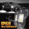 LY8 12Pods LED Rock Lights White 24led Chips Waterproof Neon