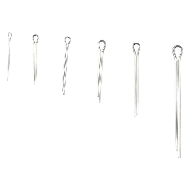 Fudeshe Cotter Pin Assortment 160pcs 304 Stainless Steel GB91 Clevis