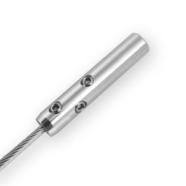 HAMBURGER TAUWERK-FABRIK EST. 1901 10 x Tension Screw - Rope Tensioner - for Railing Filling / 3 mm & 4 mm Wire Rope