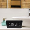 Cloth Wipes Dispenser, 8.2L x 4.9W x 3.9H inches, Cloth