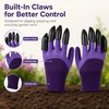 Gardening Gloves with Claws for Digging & Planting – Breathable
