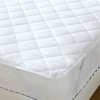 Quilted Mattress Protector with Strap Breathable Comfortable Mattress Cover Topper