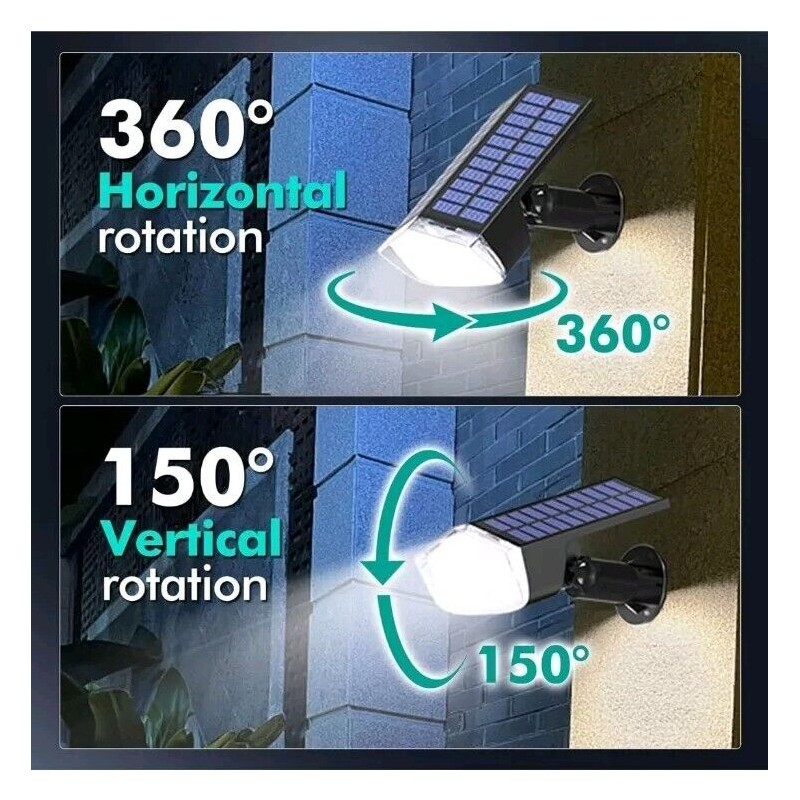 AloftSun 6-Pack Solar Motion Powered Landscape LED Pathway Lights IP68