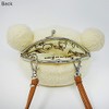 Naitou Design Laboratory Rilakkuma Gamaguchi Mini Pouch, Rilakkuma and Kaoru-san