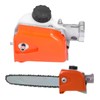 Joyzan Chainsaw Gear Head, Mounting Bar Saw Replacement Multifunctional Chainsaw