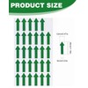TPZORJX Pack of 360 Small Stickers, Small Arrow Sticker Label,