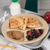 Carlisle FoodService Products Divided Plate with 3 Compartments for Home