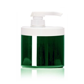 Royal Massage 16oz Empty Massage Oil/Lotion/Cream Pump Jar with Lock Twist Top - Green