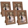 iRahmen 5x7 Picture Frame Set of 4, High Definition Glass