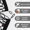 Muslogy Truck Bed Cargo Net Compatible with Chevy Silverado &