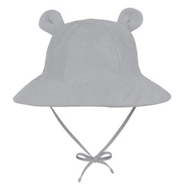 Durio Unisex Baby Toddler Sun Hat Cap Fishing Hat Beach Hat Children Baby Girls Boys Summer Hat UV Protection UPF 50+, lightgrey