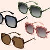 miyya Oversized Polarized Sunglasses Women, Trendy Retro Sun Glasses for