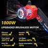 2-IN-1 Cordless Pole Saw and Mini Chainsaw, 8 Inch Brushless