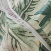 SUSYBAO Rainforest Botanical Duvet Cover Queen 100% Egyptian Cotton Green