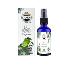 Bergamot Air Freshener - Room Spray - Odor Eliminator - Deodorizer - Car Air Freshener - Home Spray - Linen Spray - Fabric Refresher - Non-Toxic - Alcohol Free - Made in USA (8 Oz)