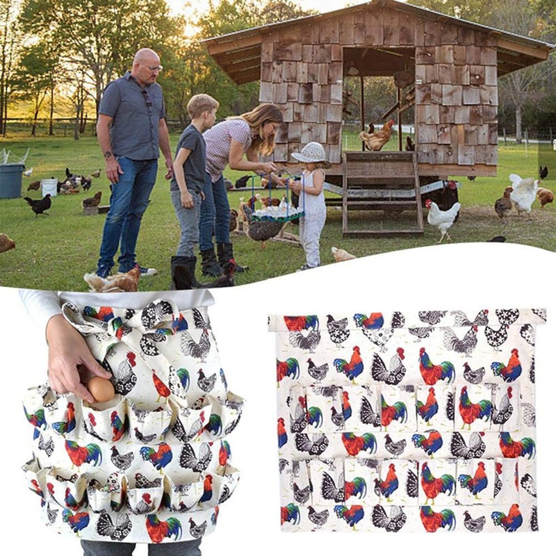 Colrid Egg Apron, Egg Apron Collecting, Egg Apron Apron, Farm