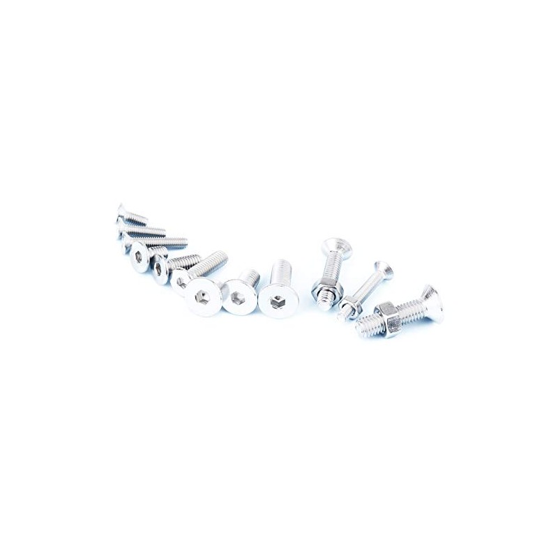 440PCS M3 + M4 + M5 Hex Socket Tornillos De
