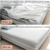 JISRKP 4PCS Bed Sheet Holder with Lock Strips, Bed Sheet