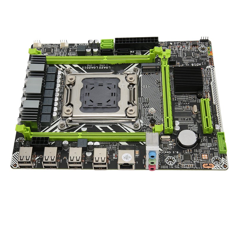X79D 2.0 Computer Motherboard LGA2011 M.2 NVM Micro ATX Gaming