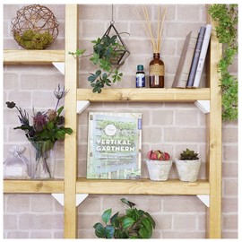 Heian Shindoh Industrial LABRICO DXO-52 DIY Storage Parts Shelf Support, Shelf Holder, Off-White, Pack of 2