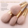BEILI Brochas de Maquillaje 30 Piezas Brochas de Maquillaje Profesional