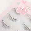 CLEAREYELASH Natural False Eyelashes, Natural 3D Eyelashes, 5 Pairs (N02