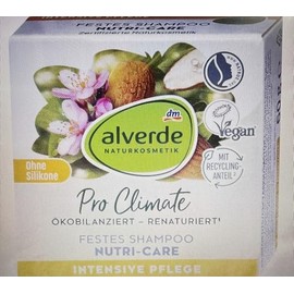 alverde Natural Cosmetics Nutri-Care Solid Shampoo, 60 g