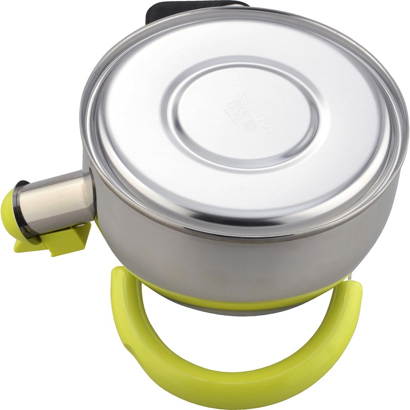 Wahei Freiz Kettle, Tea Canister, 1.5L, Green, Whistle Type, IH