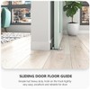TEHAUX Door Swing Stopper Prevents Door from Rolling Off Rail