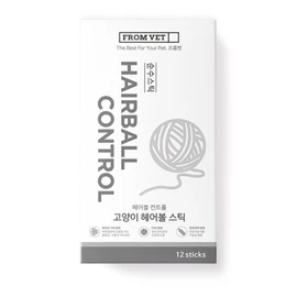 Frombet cat pure stick nutritional supplement, 12 servings, hairball, 1 pc / 프롬벳 고양이 순수스틱 영양제, 12회분, 헤어볼, 1개
