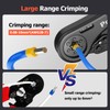 Preciva Hexagonal Ferrule Crimping Tool, AWG 28-7(0.08-10mm²) Crimper Plier Adjustable