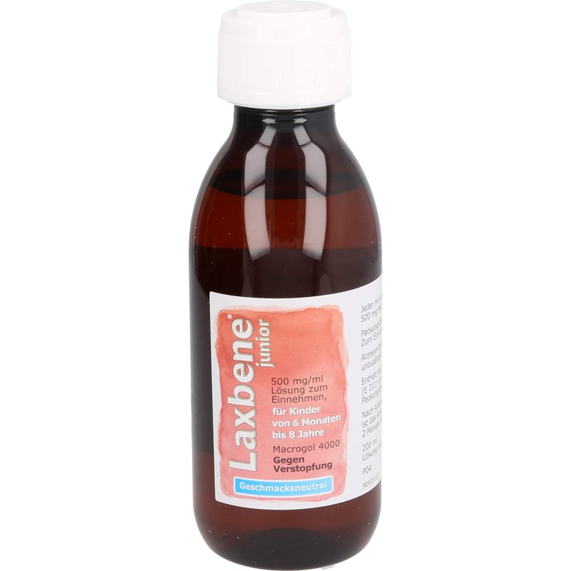 Laxbene junior 500 mg/ml oral solution, 200 ml