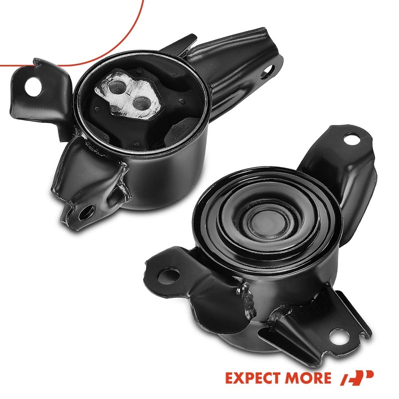 A-Premium 2PCS Engine Motor Mount Transmission Mount Kit Compatible with