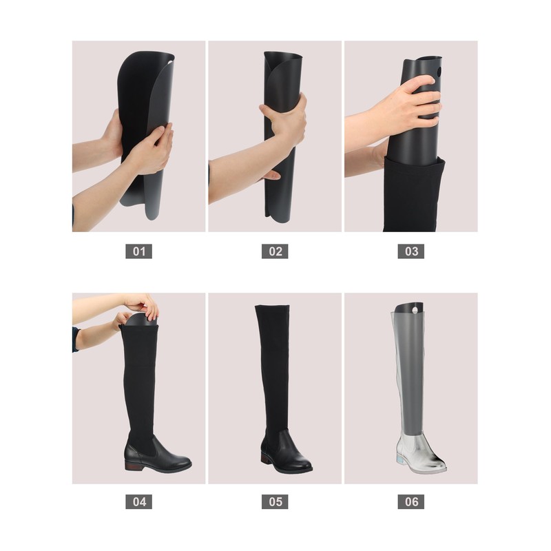 Bememo 8 Pieces Boot Shaper Form Inserts Tall Boot Support