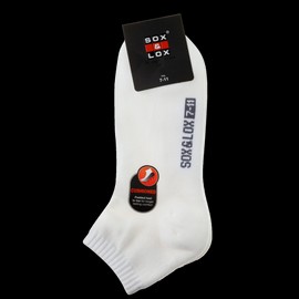 Sox & Lox Buy Sox And Lox Mens Sports Cushioned Anklet Socks White Size 7 to 11 Online