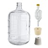 North Mountain Supply 3 Gallon Premium Italian Glass Carboy Fermenting