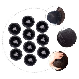 Baluue 10pcs Elastic Dancer Snoods Lightweight Hair Nets for Ballet Comfortable and Hairnet for Girls for Keeping Hair Neat and Tidy