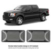 License Plate Frame Cover Set Standard Fit Smoky UV Resistant
