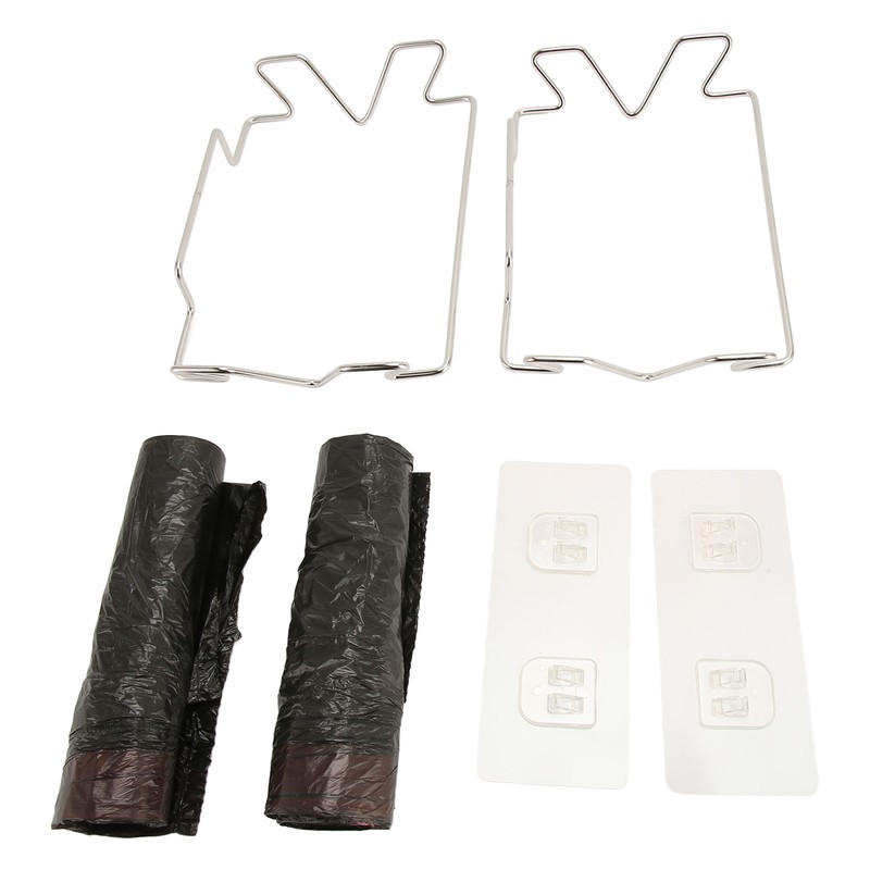 2 Sets Trash Bag Holder Elegant Stylish Strong Load Bearing